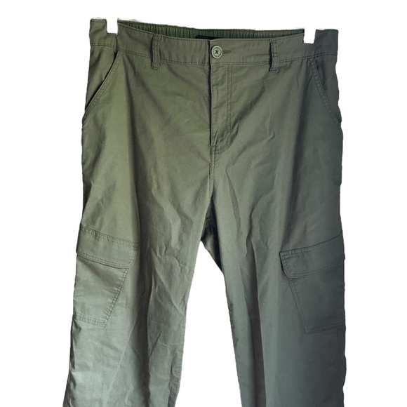 Sanctuary Green Cargo Pants Straight Leg - Picture 1 of 5
